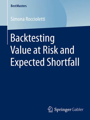 cover image of Backtesting Value at Risk and Expected Shortfall